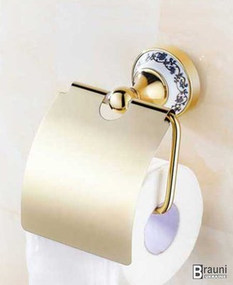 Держатель туалетной бумаги Deco Gold 1856 фото