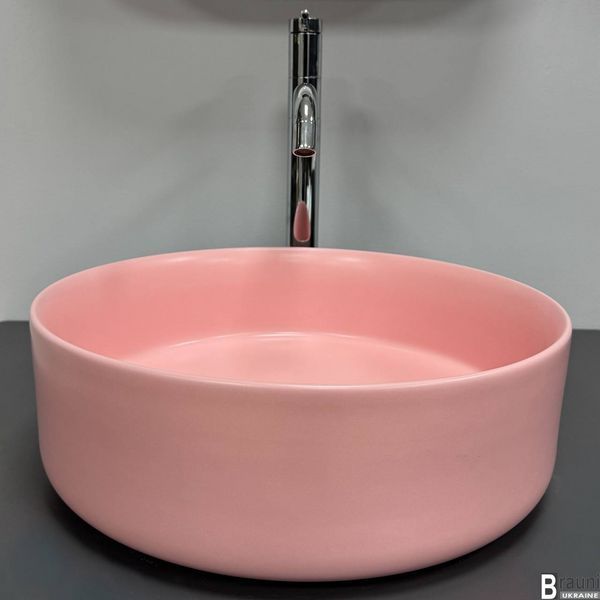 Умивальник (раковина) VBI PRATO PINK MATT накладний VBI-011417 фото