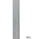 Вертикальный дизайнерский радиатор отопления TM ARTTIDESIGN Bari 6/1800 серый матовый 5611 фото 1