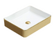 Умывальник (раковина) MEXEN ESTELA GOLD WHITE накладной MEX-22105053 фото 1