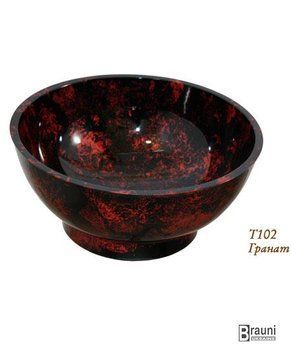 Умывальник чаша S0043 Селена Гранат, 35*35 см 104T102 фото