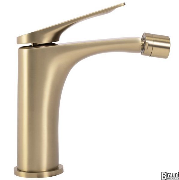 Змішувач для біде REA AVALON BRUSHED GOLD REA-B2701 фото