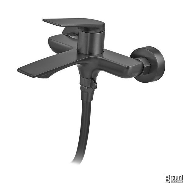 Смеситель для ванны Mixxus Premium DERBY 009 (EURO) BLACK (MI6603) MI6603 фото