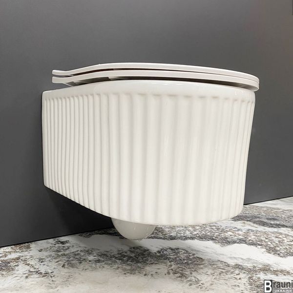 Подвесной унитаз VBI TORCELLO WHITE VBI-020800 фото