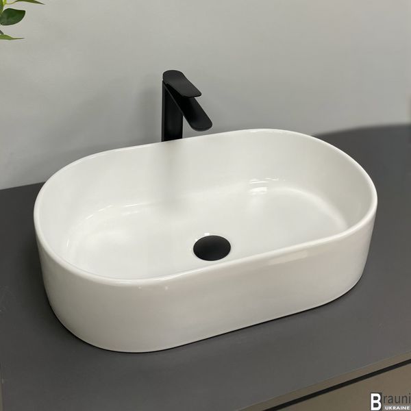 Умивальник (раковина) VBI ALANO WHITE накладний VBI-012615 фото