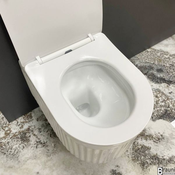 Подвесной унитаз VBI TORCELLO WHITE VBI-020800 фото