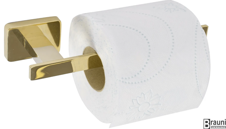 Тримач для туалетного паперу REA OSTE 04 L.GOLD REA-80043 фото