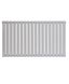 Горизонтальний дизайнерський радіатор опалення «Terni G 18/600» Колір білий матовий 5625 фото 1