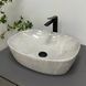 Умивальник (раковина) VBI OLBIA GREY STONE GLOSSY накладний VBI-014302 фото 4