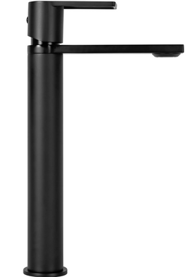 Змішувач для раковини (умивальника) REA FLIP BLACK чорний високий REA-B2007 фото