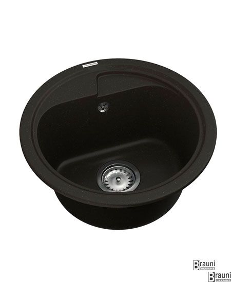 Кухонна мийка VANKOR Polo PMR 01.44 чорна 2857 фото