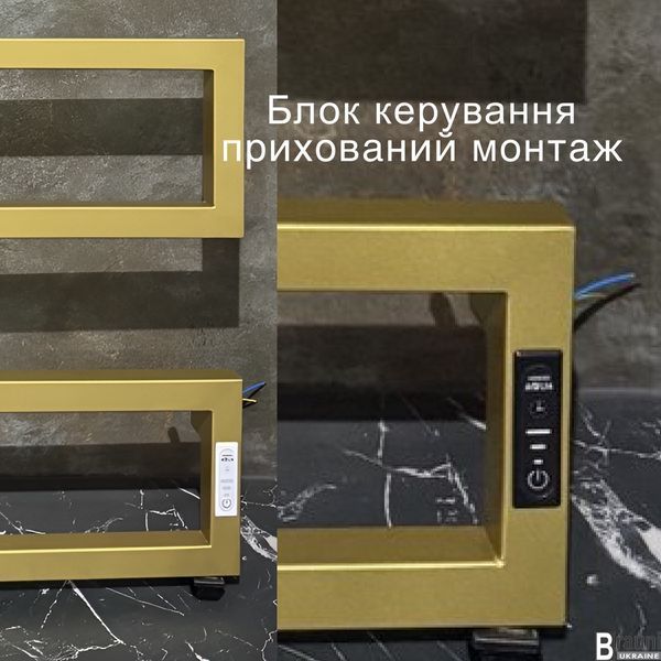 Сушка для рушників електрична 100х24 Albero DRY бронза 3804-1 бронза фото