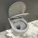 Подвесной унитаз VBI VULCANO LIGHT GREY MATT VBI-020416 фото 2