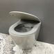 Подвесной унитаз VBI VULCANO LIGHT GREY MATT VBI-020416 фото 4