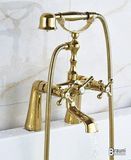Смеситель на борт ванны 014G Deco золото 3247 фото