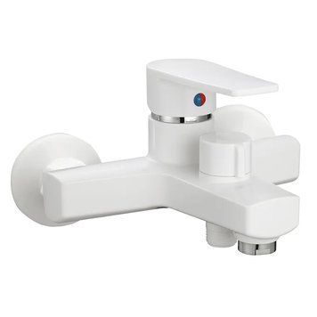 Смеситель для ванны Plamix Leo-009 Euro White (без шланга и лейки) (PM0633) PM0633 фото