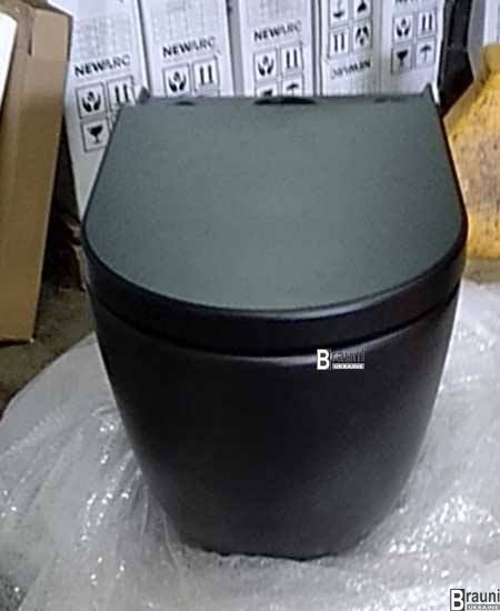 Унитаз компакт с бачком 3822B-M черный матовый 3600 фото