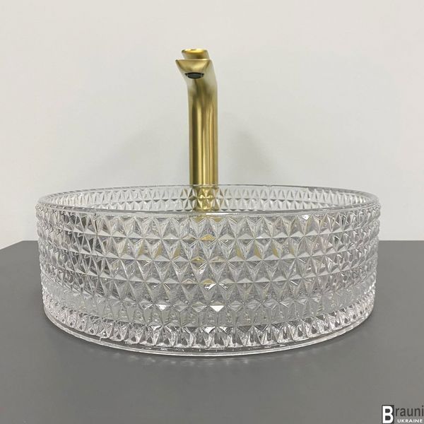 Умивальник (раковина) VBI SEPINO TRANSPARENT накладний VBI-016300 фото