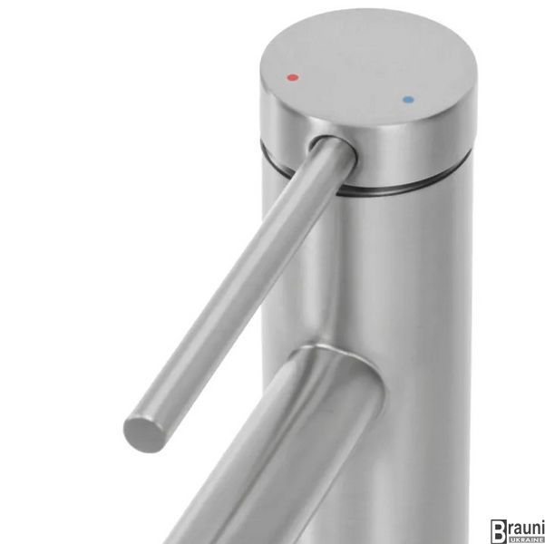 Смеситель для раковины (умывальника) REA FOSS NICKEL BRUSHED никель высокий REA-B5318 фото