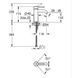 Змішувач одноважільний для раковини S-Size Grohe Essence (24172KF1) 24172KF1 фото 4