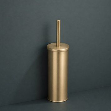 Йоржик для унітазу підлоговий Ellipse, матове золото MI8401 фото