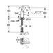 Смеситель однорычажный для раковины M-Size Grohe Essence (24176KF1) 24176KF1 фото 5