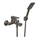 Смеситель для ванной Haiba Kubus 009 Euro Graphite (HB4007) HB4007 фото 2
