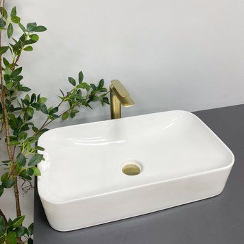Умывальник (раковина) VBI TREVI WHITE накладной VBI-012604 фото