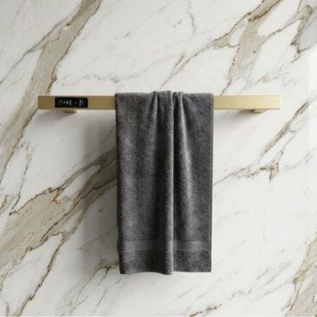 Полотенцесушитель электрический золото 60х4 Vilha DRY 93001-1-5 фото