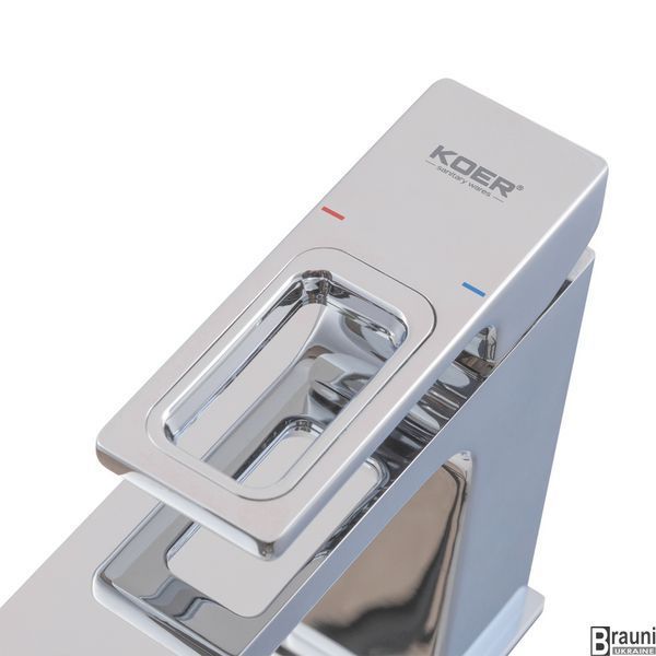 Смеситель для умывальника Koer KB-10009-01 (Цвет хром) (KR3498) KR3498 фото
