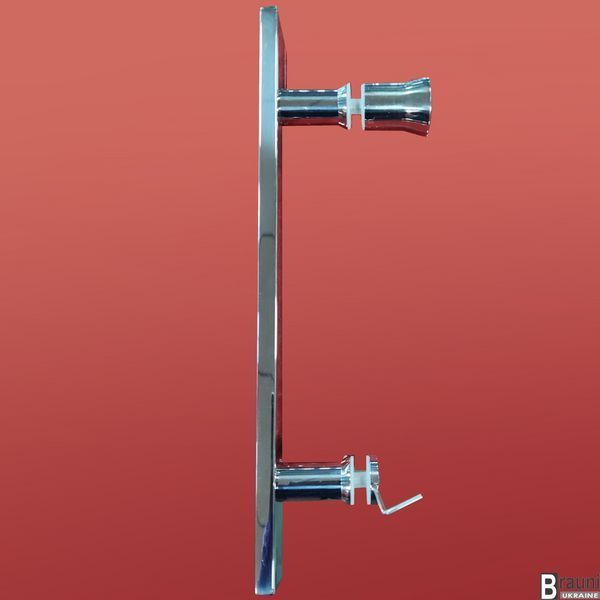Дверь в нишу Koer SR SD01-140x200-TR-01 прозрачное стекло Easy Clean 8мм, хром (KR5380) KR5380 фото