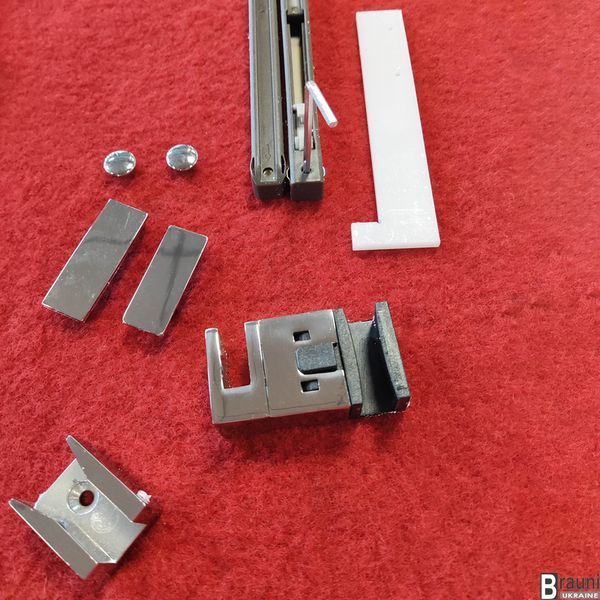Дверь в нишу Koer SR SD01-140x200-TR-01 прозрачное стекло Easy Clean 8мм, хром (KR5380) KR5380 фото
