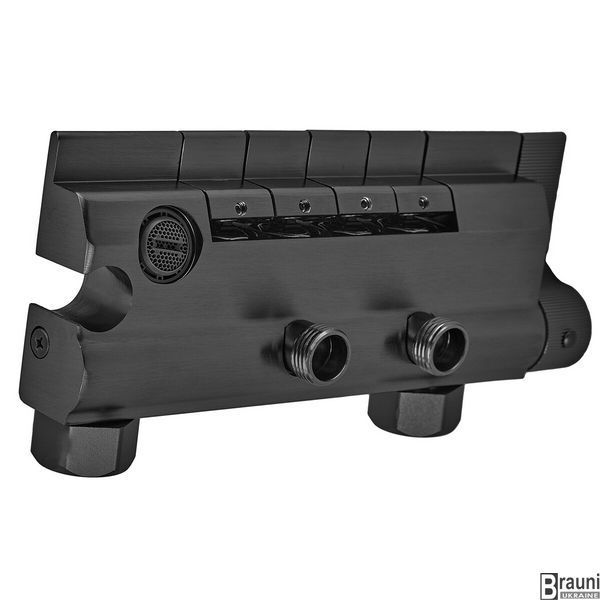 Душевая колонна Armata BCT-009-J Black со смесителем с кнопочным переключателем, 4 режима (CH6510) CH6510 фото