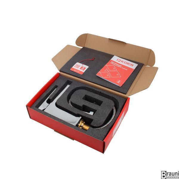 Смеситель для умывальника Koer KB-10009-01 (Цвет хром) (KR3498) KR3498 фото