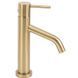 Смеситель для раковины (умывальника) REA LEVEL BRUSHED GOLD матовое золото низкий REA-B6218 фото 1
