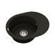 Кухонная мойка гранитная 57х45 VANKOR Lira LMO 02.57 черная LMO 02.57 Black фото 2