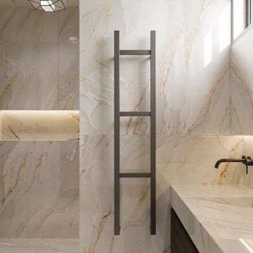 Полотенецесушитель электрический Графит Musa DRY 120х25 52001-1-3 фото