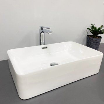 Умывальник (раковина) VBI ARABBA M WHITE накладной VBI-013502 фото