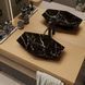 Умивальник (раковина) VBI VENEZIA S BLACK MARBLE MATT накладний VBI-012403 фото 1
