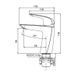 Смеситель для умывальника Koer KB-10008-05 (Цвет черный) (KR3471) KR3471 фото 3