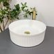 Умивальник (раковина) VBI BRINDISI WHITE накладний VBI-014100 фото 3