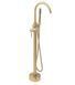 Смеситель для ванны REA MONO BRUSHED GOLD напольный REA-B2716 фото 1