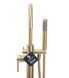 Смеситель для ванны REA MONO BRUSHED GOLD напольный REA-B2716 фото 4