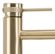 Змішувач для раковини (умивальника) REA LUNGO GRIP BRUSHED GOLD низкий REA-B6950 фото 3
