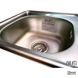 Маленька кухонна мийка (Eko) Mala Textura 38х38 нержавійка RO47126 фото 3