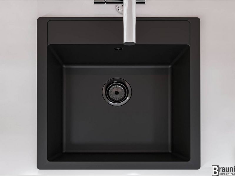 Кухонна мийка BODRUM 510 black 0000001 фото