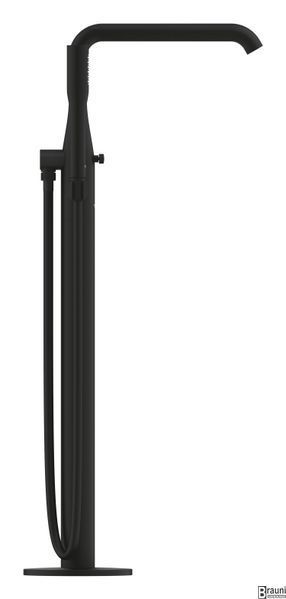 Змішувач для ванни підлоговий Grohe Essence 25248KF1 (чорний матовий) (25248KF1) 25248KF1 фото