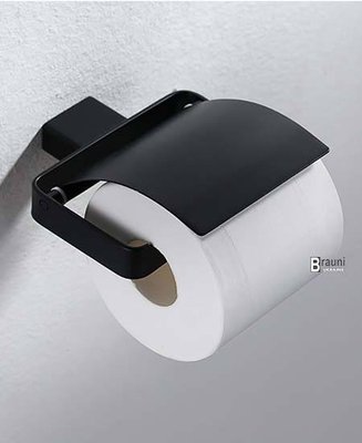 Тримач туалетного паперу Unique 85605802, чорний 4207 фото