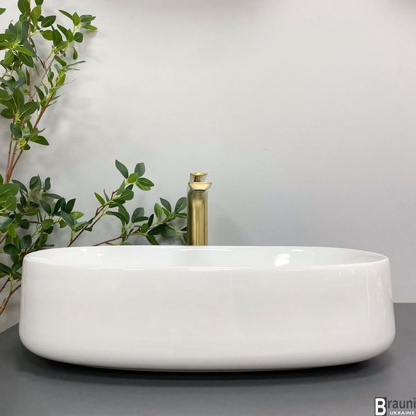 Умывальник (раковина) VBI IMOLA WHITE накладной VBI-012603 фото