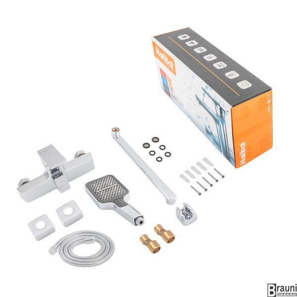 Змішувач для ванни Haiba Turin 006 Euro (HB9656) HB9656 фото